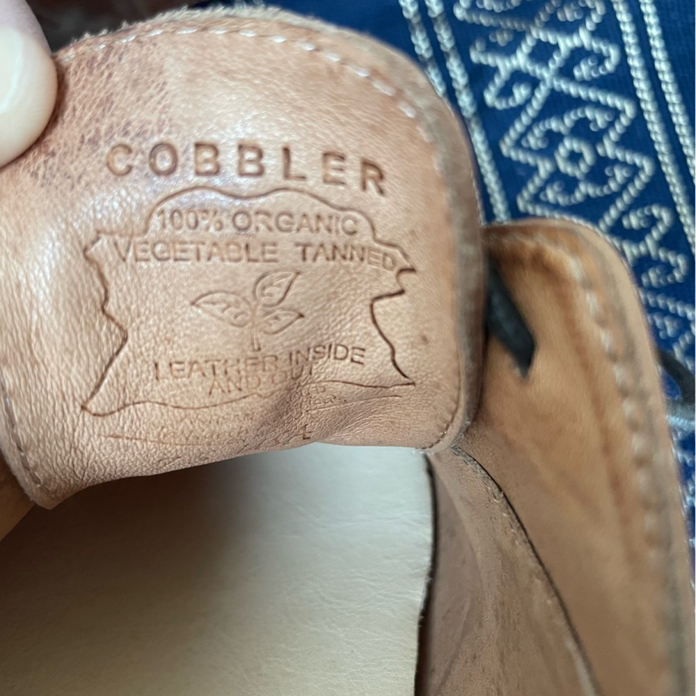 Bed|Stu Lita Oxfords Goodyear Welt Shoes Wingtip Rustic Brown Leather Size 7.5 - Picture 12 of 13